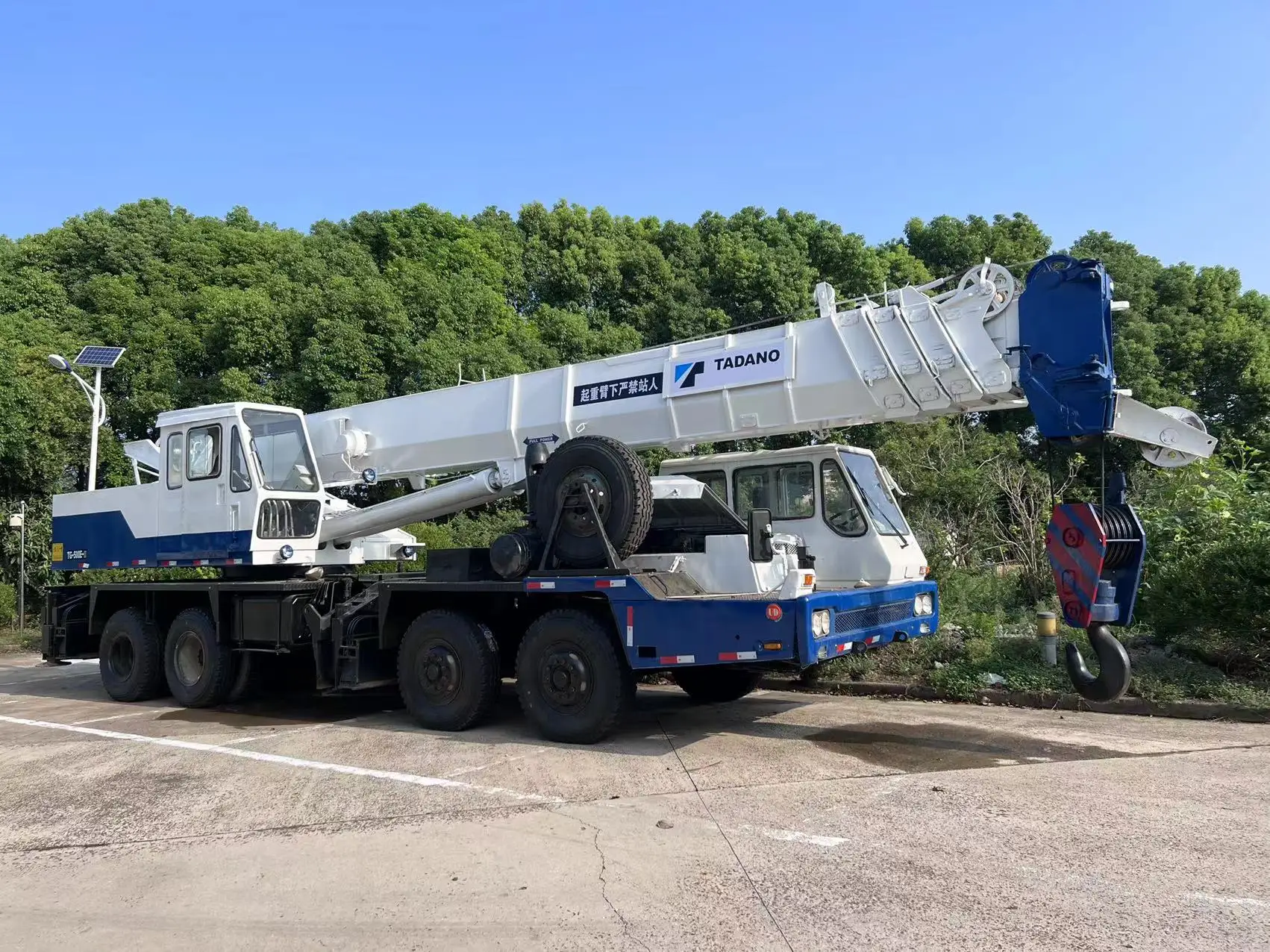 used Japan TG500E Mounted Truck Crane  QY50K QY70K Original 50 Ton