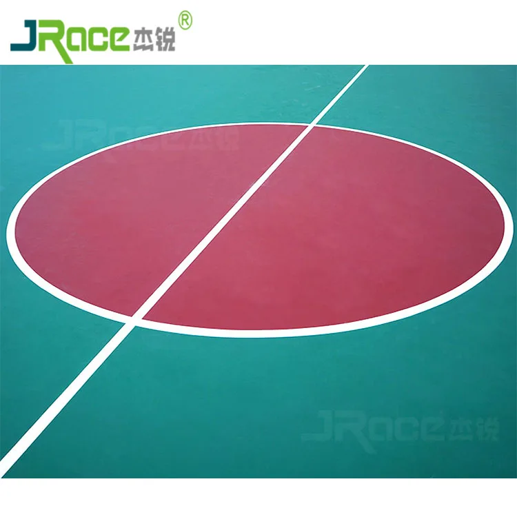 Anti-slip Floor Paint Basketball Court Rubber Flooring For School Sports Hall Floor