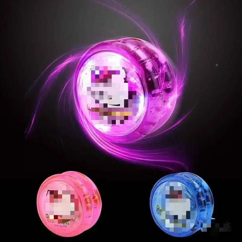 Cheap Yoyo Toy Magic Game Light Up Yoyo With Sti-tch San-rio Pattern Custom Funny Glow In The Dark High Quality Plastic Yoyo