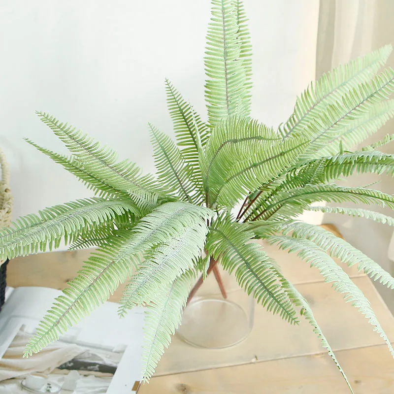 
2020 new wholesale artificial leaves artificial silk fern leaves 