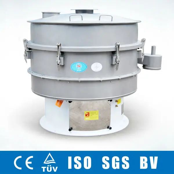 industrial flour sifter round gyratory vibrating screen fine powder filter machine