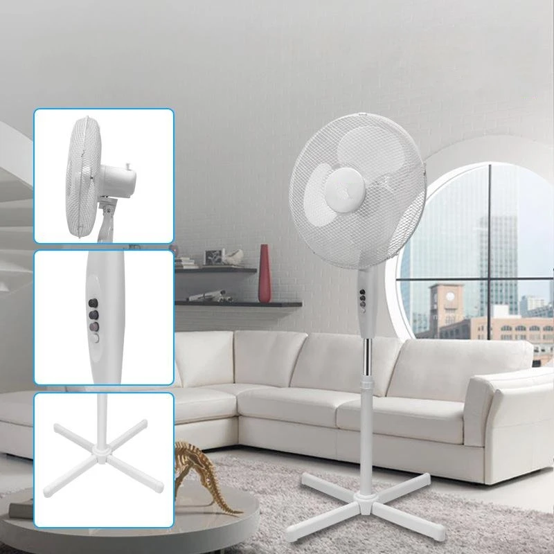 Household 16 Inch Energy-saving Electric Floor Standing Cooling Fan smart standing fan