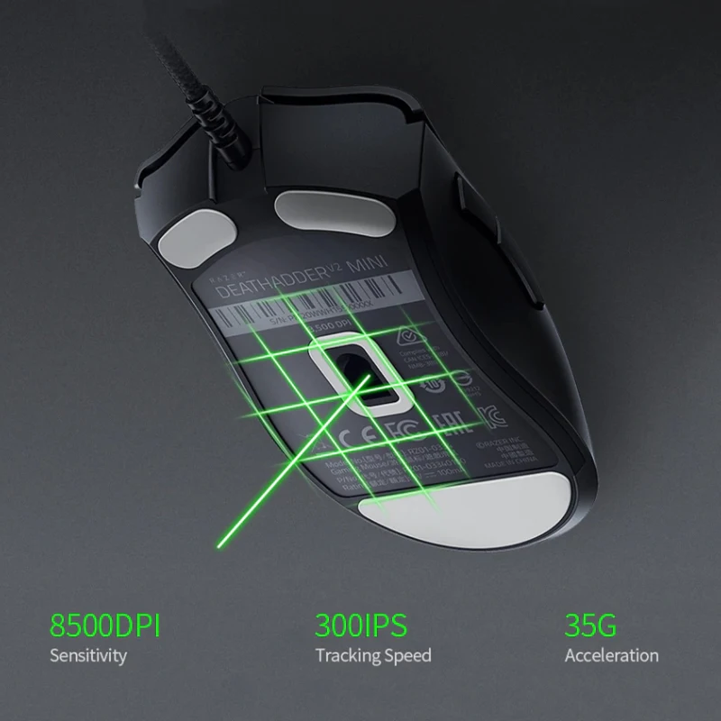Wireless Gaming Mouse Anti-slip Tape Grip Stickers For Razer Viper Mini Mouse