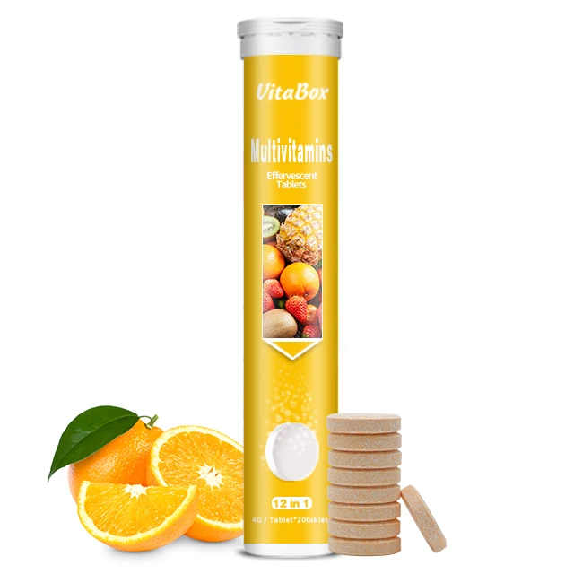 
Green Health GMP Certified Multi-vitamin Mineral Effervescent Tablet 