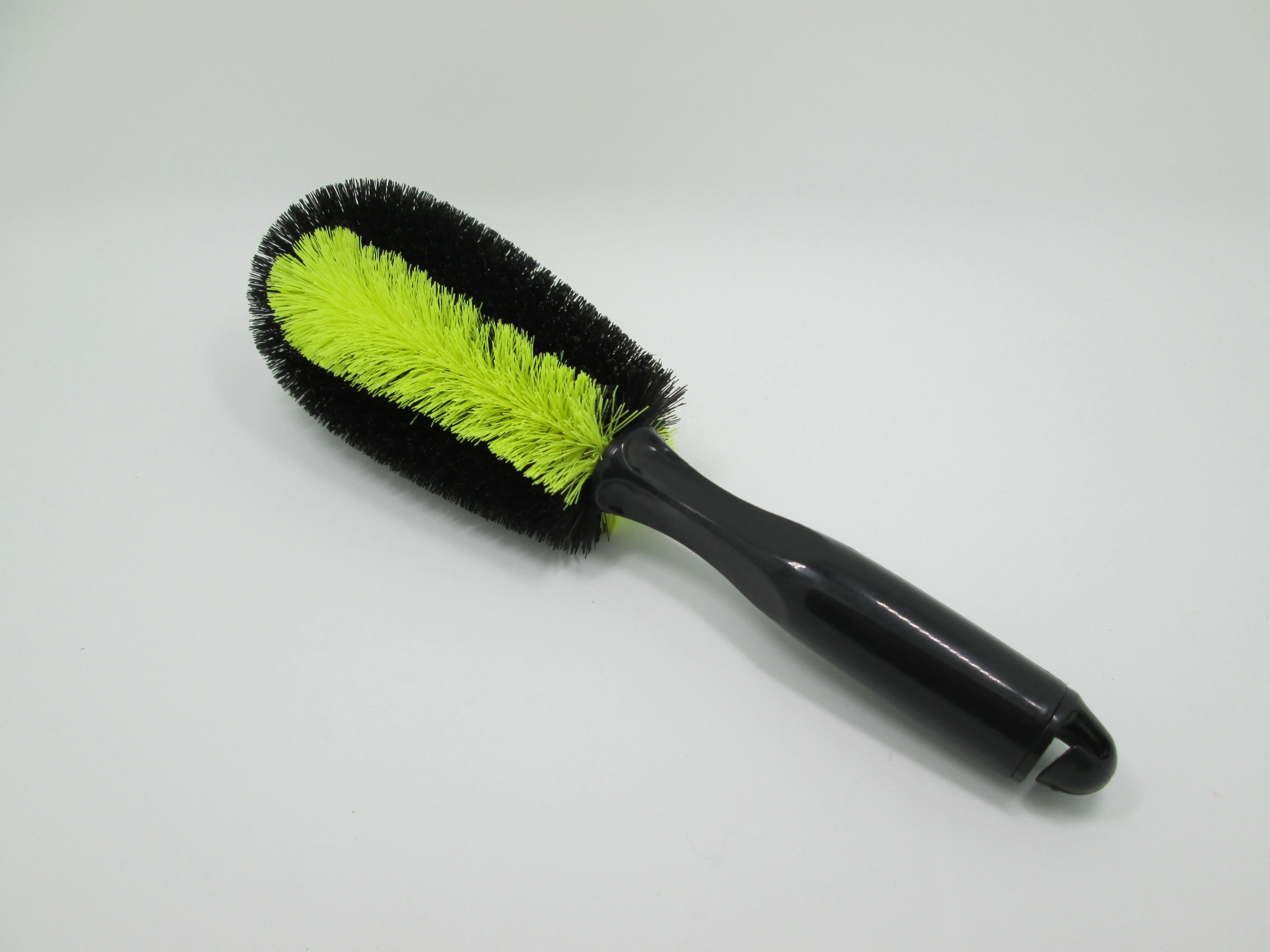 Tire Brush Double Loop Car Wash Van Car Wheel Tire Cleaning Scrubbing Tool Bristle Brush Cleaner