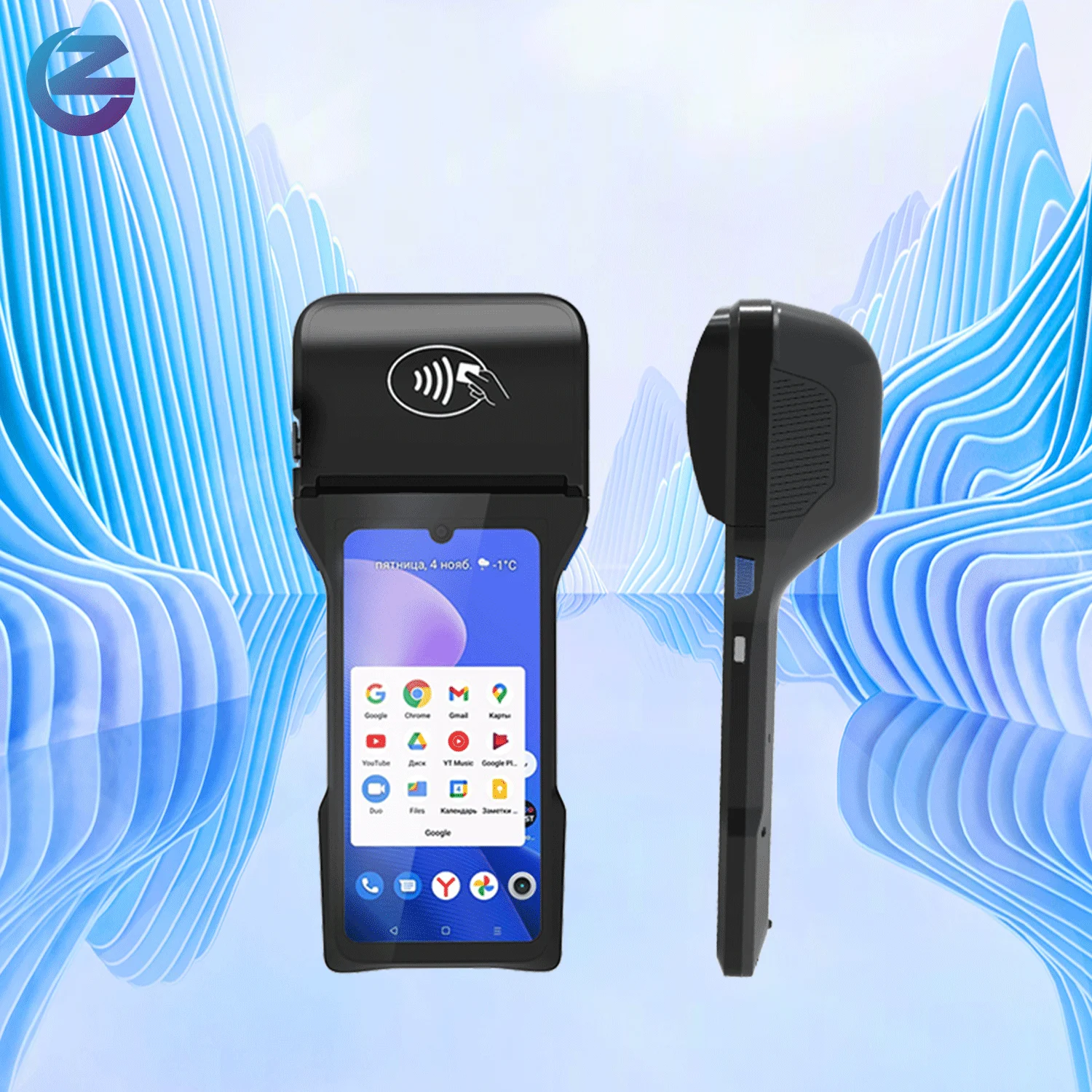 Small Cash Register Pos For Gift Shop Loyverse/Inventory /Restaurants/Supermarket fingerprint electronic cash register