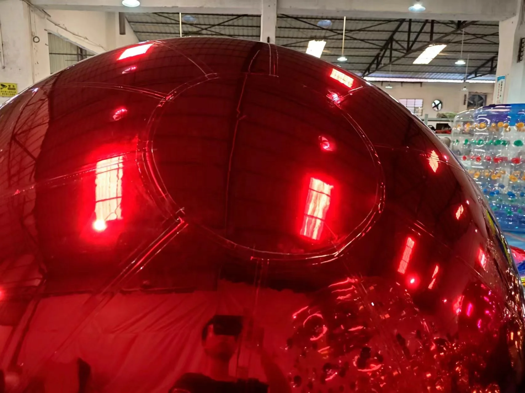 Double Decker Bar Inflatable PVC Mirror Ball Reflective Ball Party KTV Decoration Wedding Beauty Chen Decoration Ball