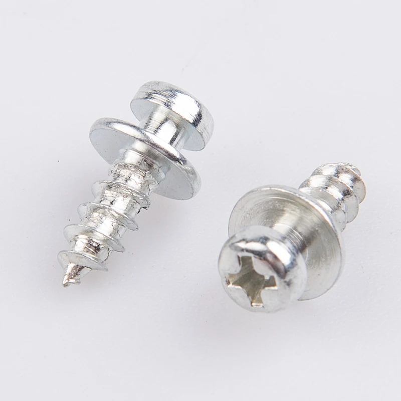 Индивидуальная углеродистая сталь оцинкованная круглая шайба с поперечным углублением Самонарезающий винт