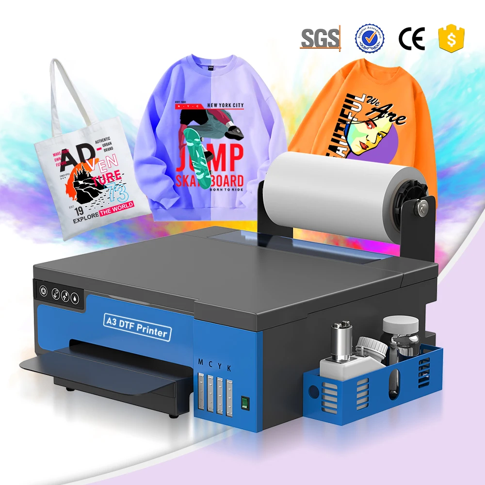 Colorsun L18058 A3 XP600 Head Desktop Inkjet Printer 2024 Hot Selling Six-Color Sublimation DTF Fast Printing New Digital