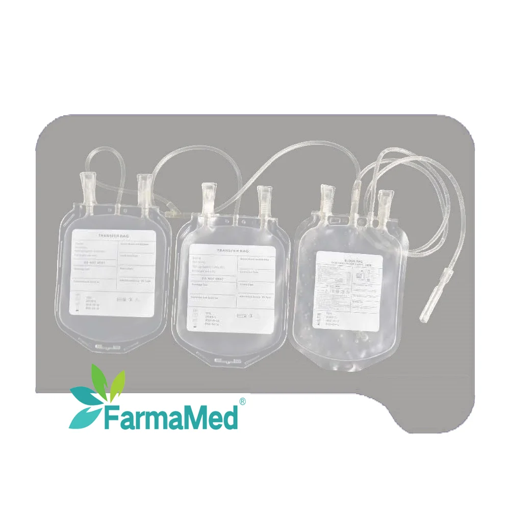 FarmaSino 250ml 450ml Triple CPDA-1Blood Collection Bag