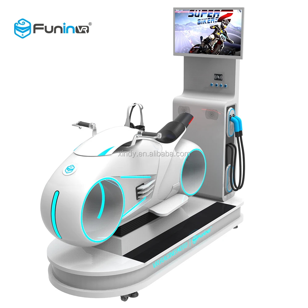 Zhuoyuan Iso 9001 Factory Supplier 9d Vr Game Vr Racing Moto Hot Vr Park Racing Motorcycles game simulator Racing