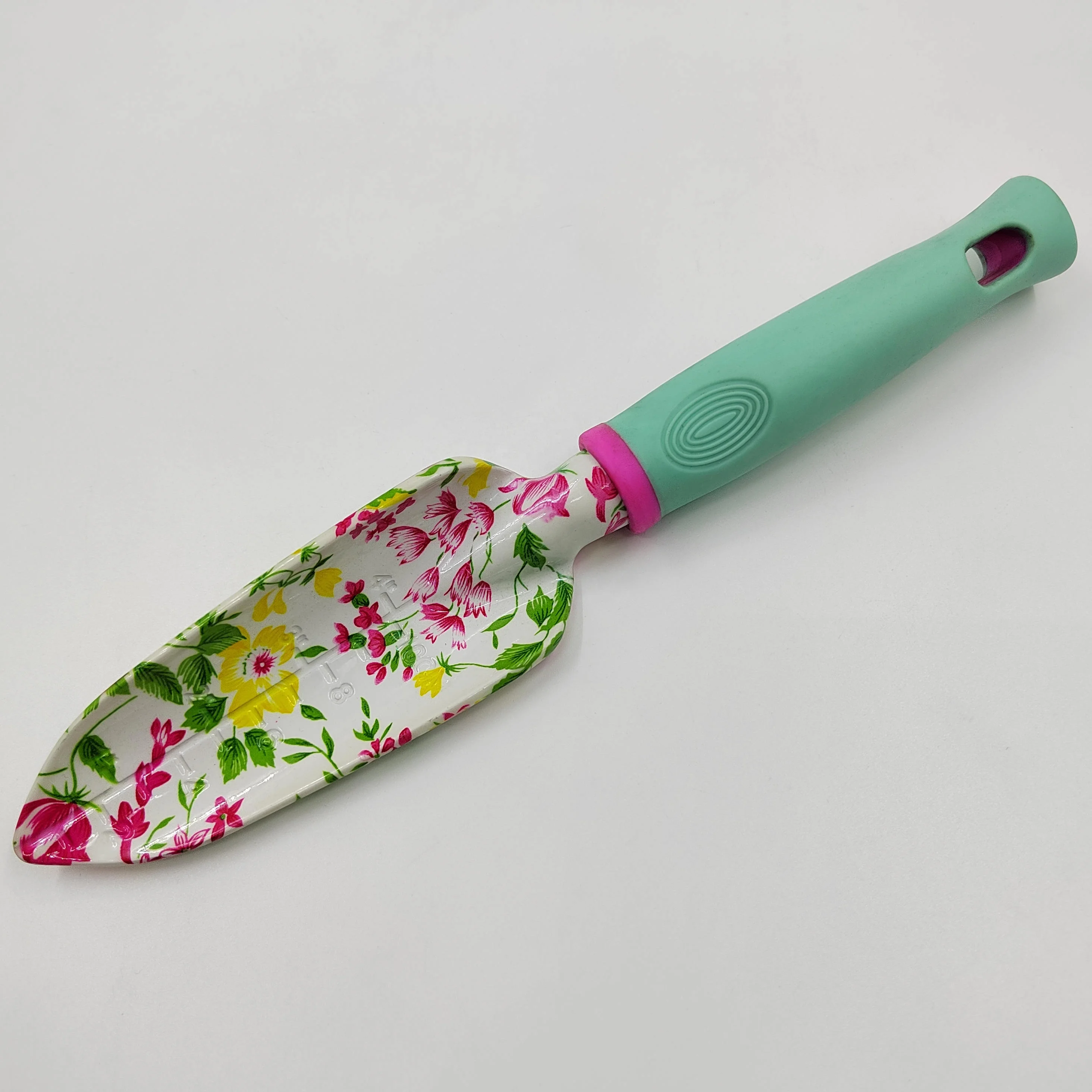 Light Weight Floral Ceramics Like Printed Gardening Tools Kit Trowel Transplanter Weeder Rake Cultivator Customizable