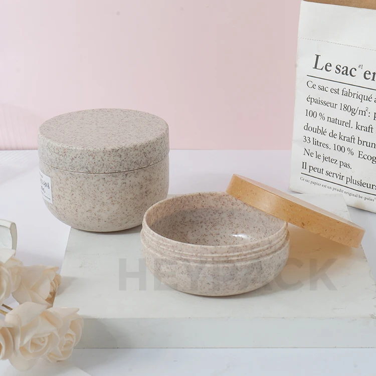 Sugar cane raw material personal care cream jar