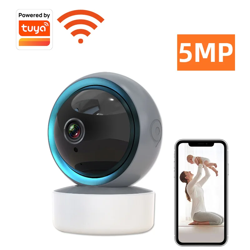 Tuya Smart Home wifi camera wireless HD 300w mobile phone remote intercom smart monitor