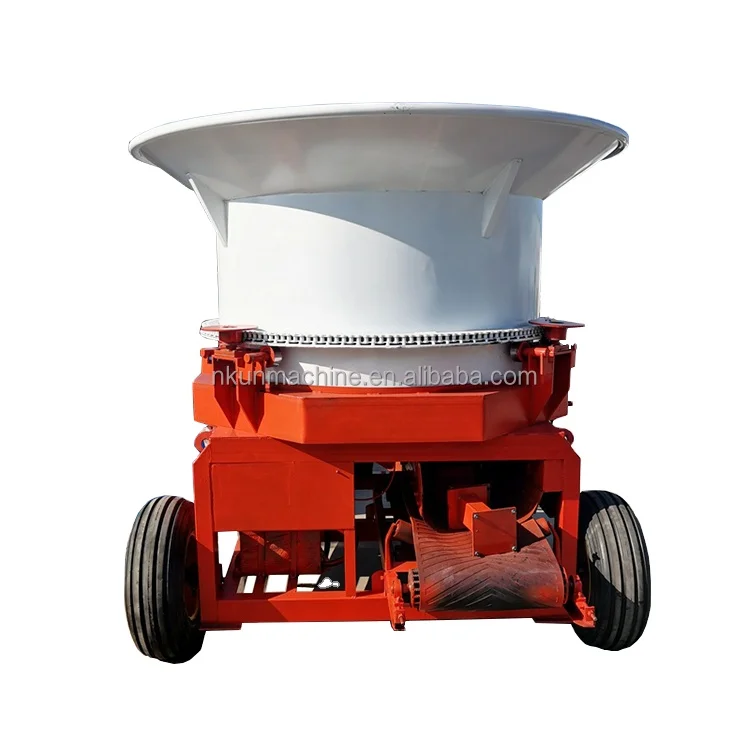 Large capacity rotary tub grinder machine corn hay baler straw crusher machine