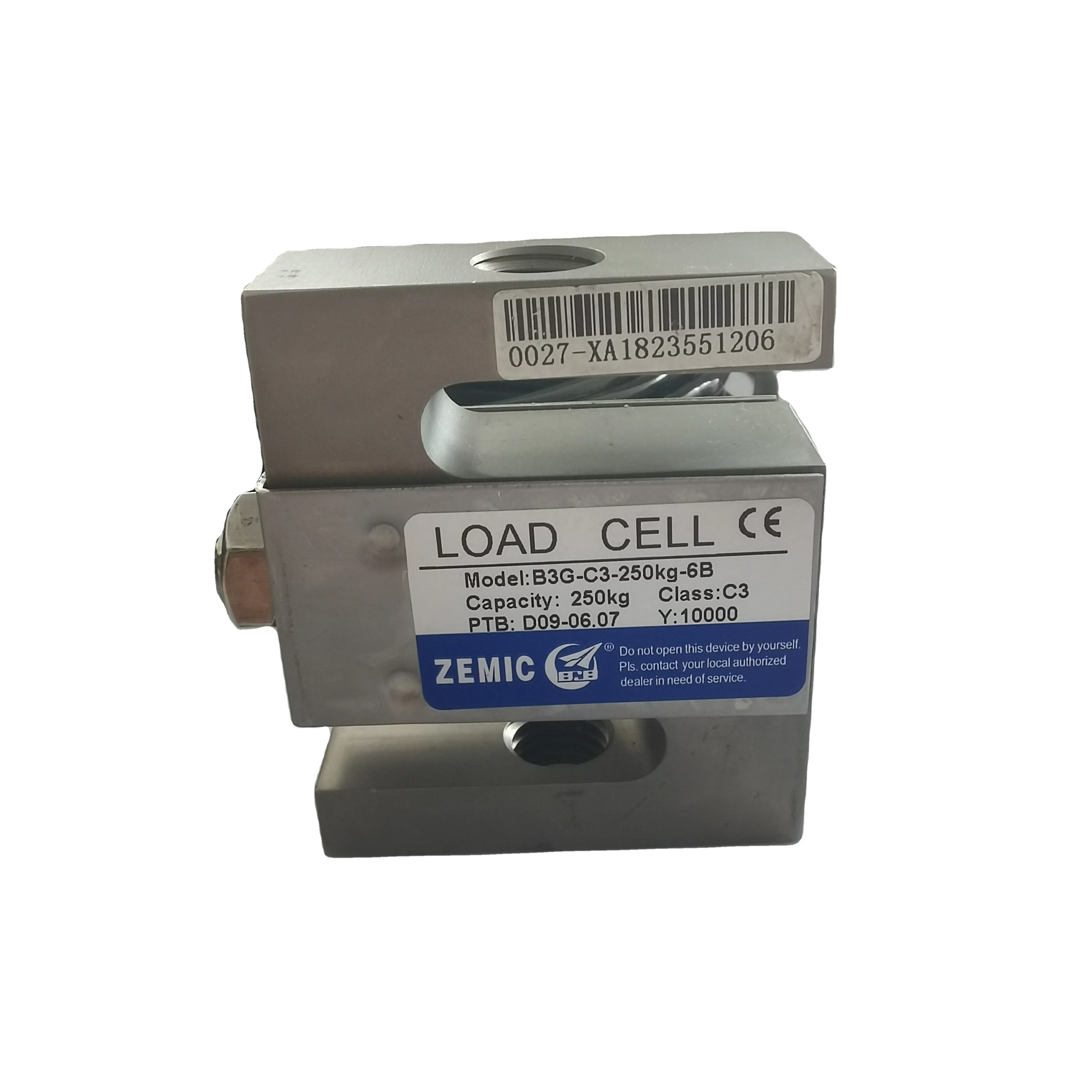 B3G C3 250kg stainless steel force sensor tension measuring pressure transmitter S type load cell for crane scale