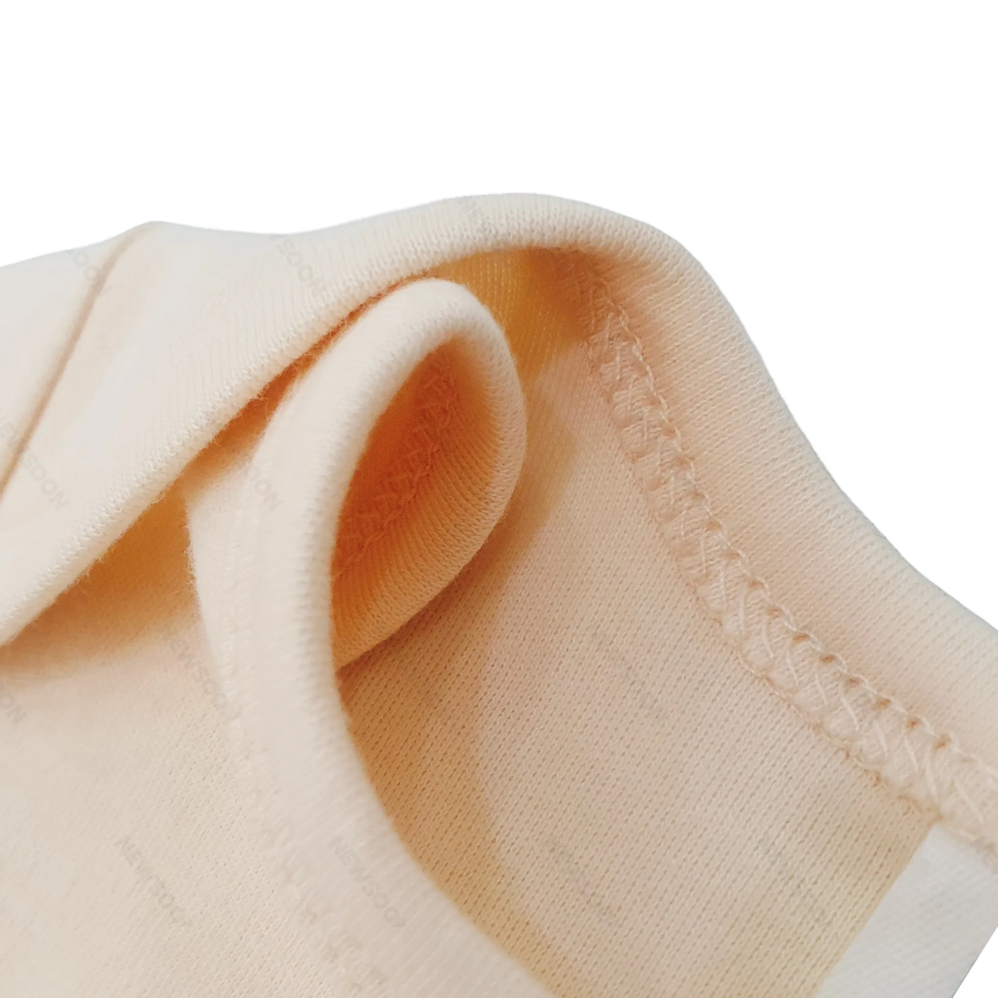 Winter Envelope Collar Organic Supima Cotton Clothes Toddler Girls Boys T-shirts Wholesale Newborn 100% Pima Warm Baby Clothes