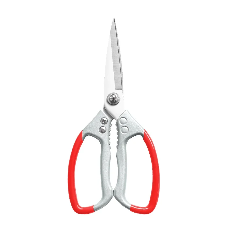 Red Kitchen scissors aluminum handle pointed industrial scissors Generation Butterfly Scissors