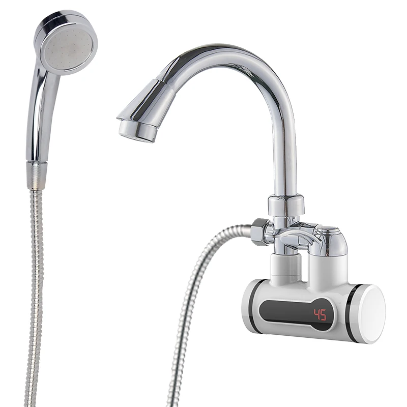 360 degree instant electric heating water faucet flexible hose models instant water heater faucet