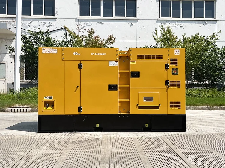 New soundproof diesel generator with Cummins engine NTA855-G1A 220KW 250kw 300kva diesel generator set