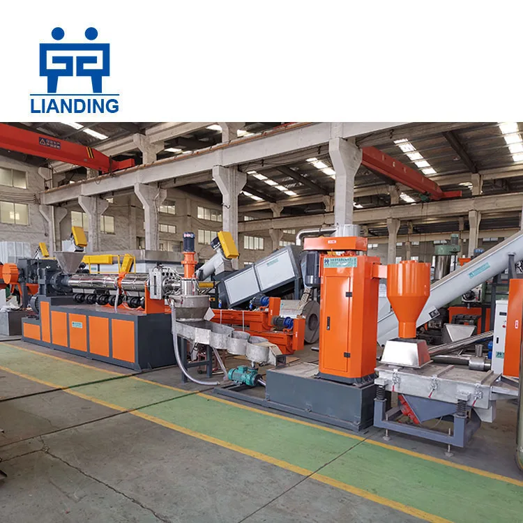 Plastic Recycling Granulator Machine for Waste Film Bags Pellet Making Pelletizing Line