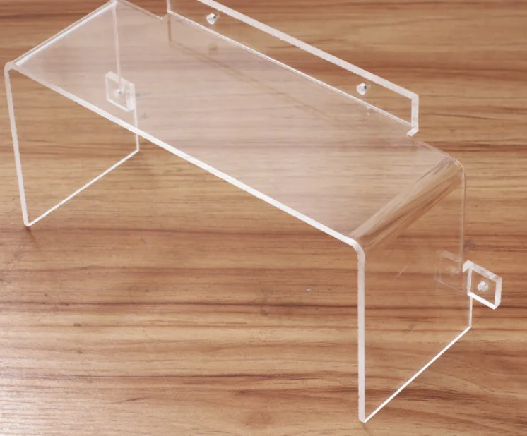 Factory custom acrylic jewelry display stand U-shaped shelf shoe rack hand office aberdeen wallet bracelet display stand