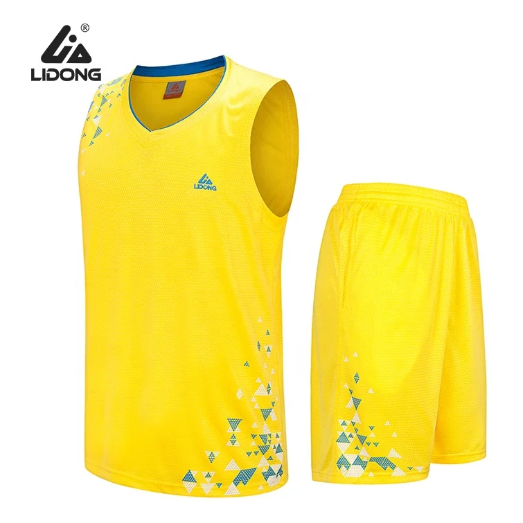 LiDong Custom cheap basketball high school uniforms with your logo