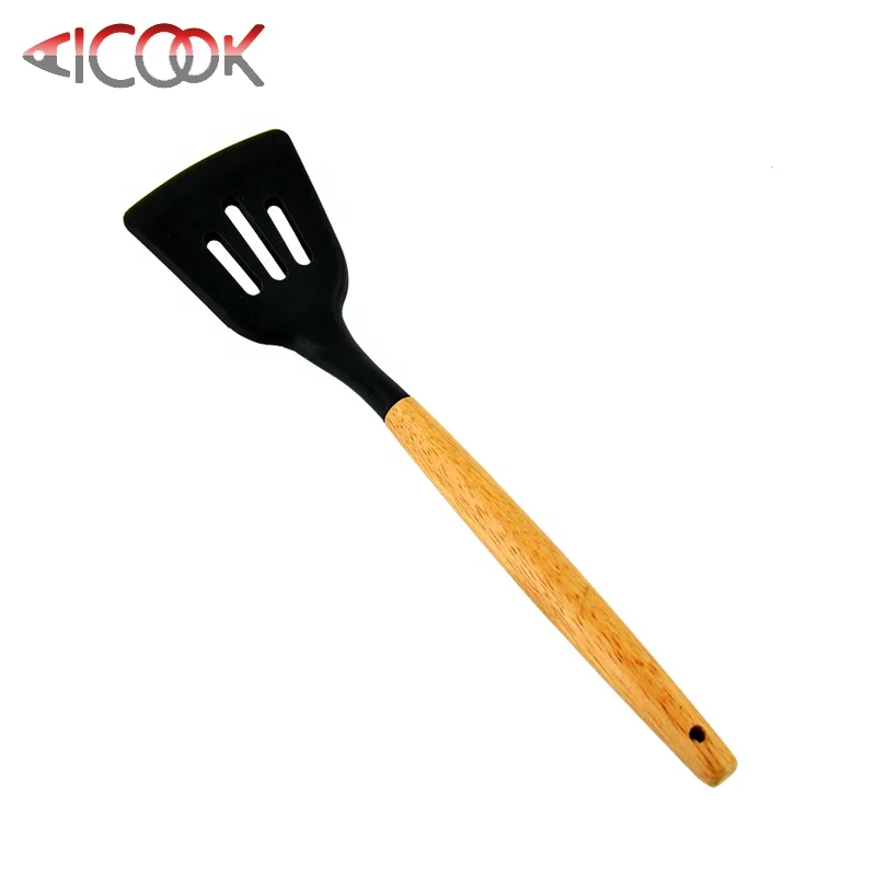 Food grade silicone non-scratching kitchen tools and utensils