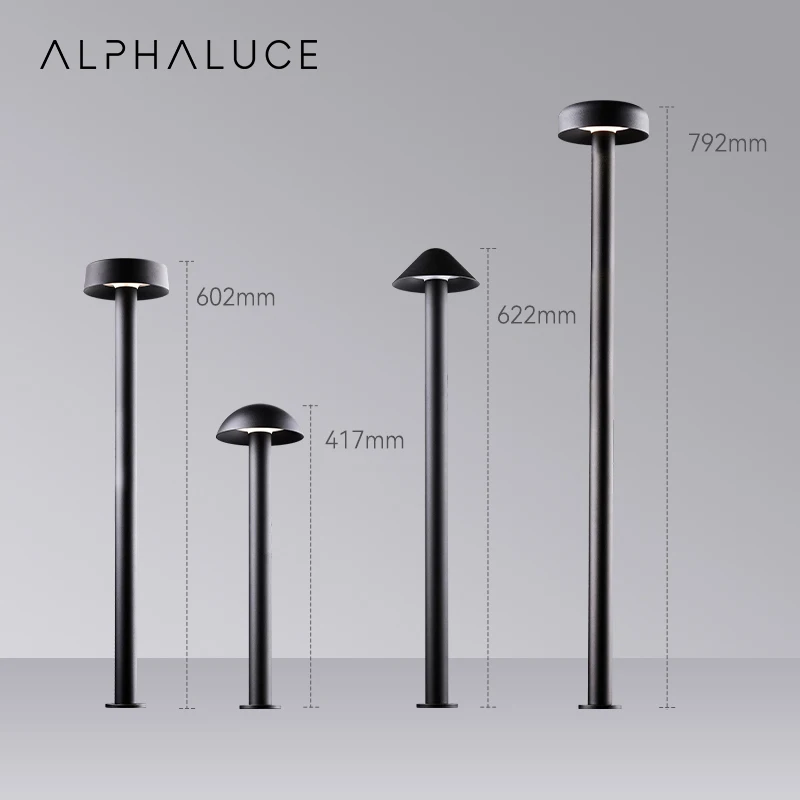 Dc24V Ip67 Modern Decor Garden Lighting Lawn Outdoor European Lamp Landscape Mushroom Light Led Bollard