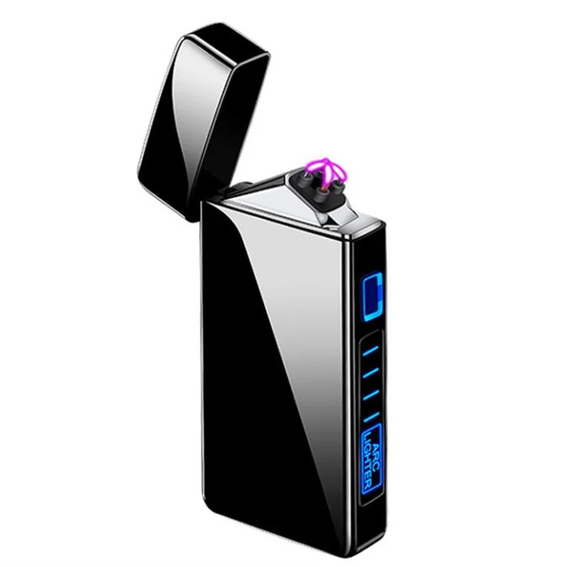 Wholesale side dual arc USB charging pulse Lighters