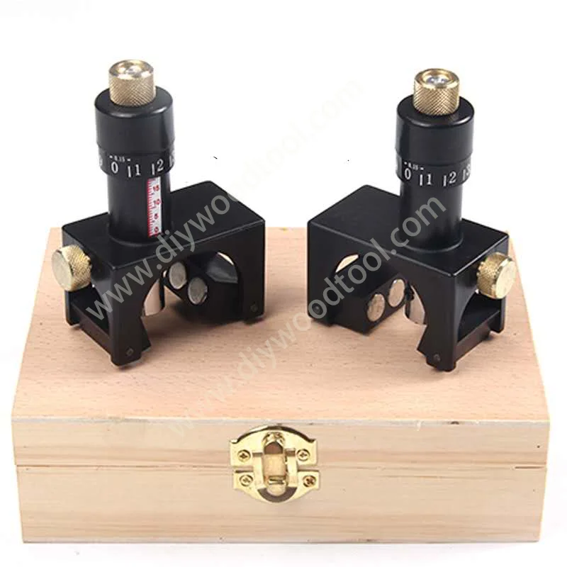 2PCS Magnetic Planer Blade Setting Jig Jointer Planer Knife Knife Gauge Set