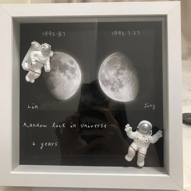 Wall Art Square Diy Multi Picture Frame Hollow Classical Painting Wooden Photo Frame