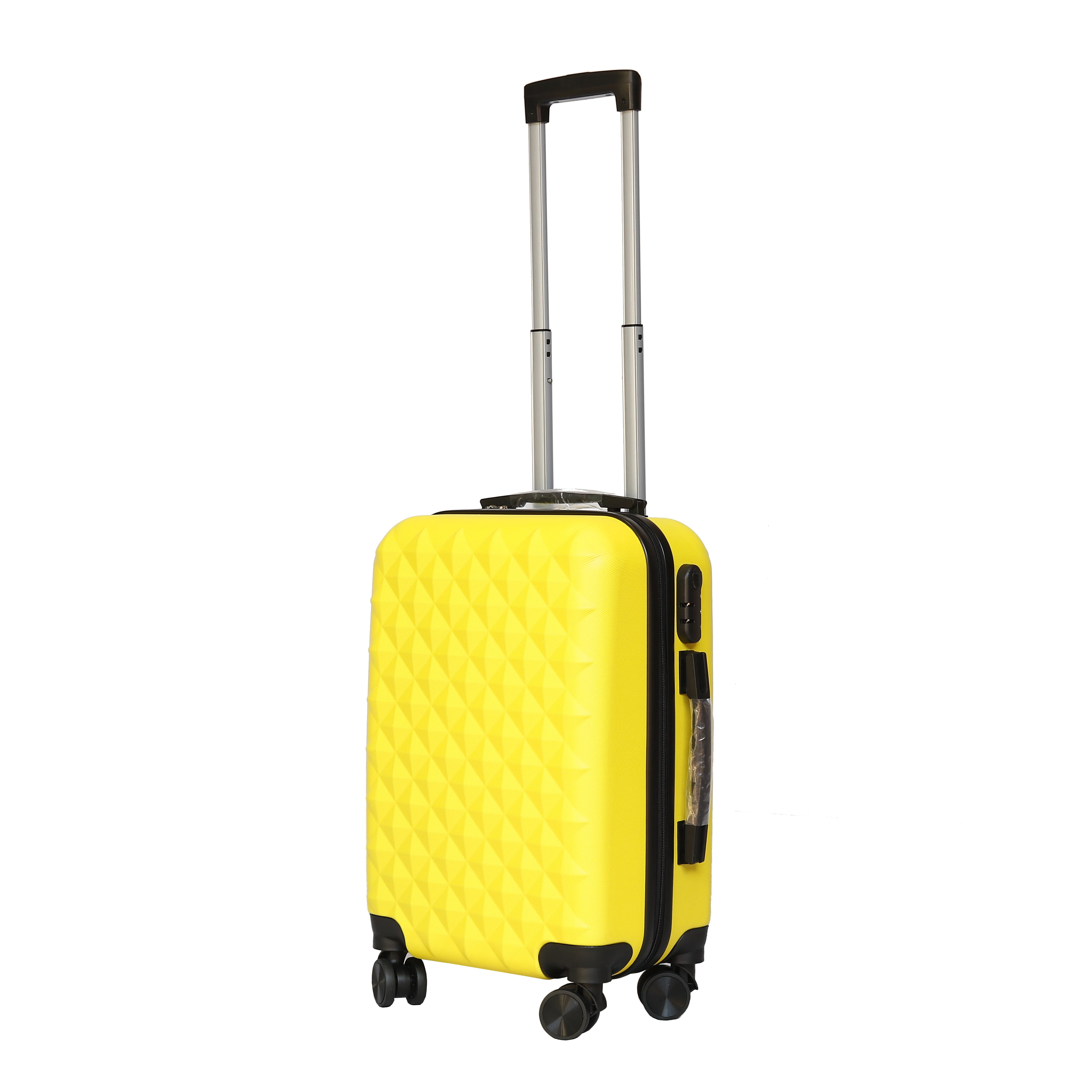 New Arrival Customized luggage set with Universal wheels travel bags trolley case ABS Suitcase travel case