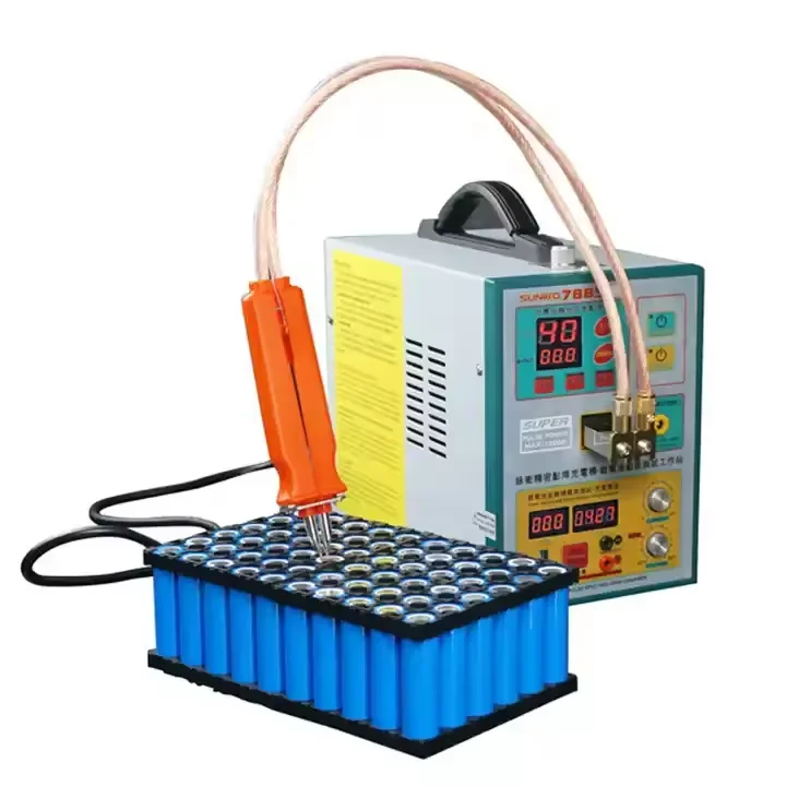 SUNKKO 3.2KW 788S-PRO Battery Spot Welder 0.05-0.35mm with 36V2A Charging and Test 70BN Pen Battery Pack Welding Machine
