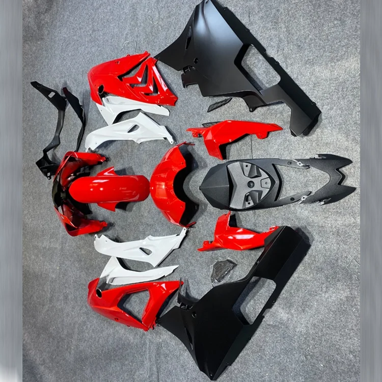 2021 WHSC Motorcycle Body Kit Body Parts Fairing kit With Gloss Red Black And White Painted Color For For BMW S1000RR 2012-2014
