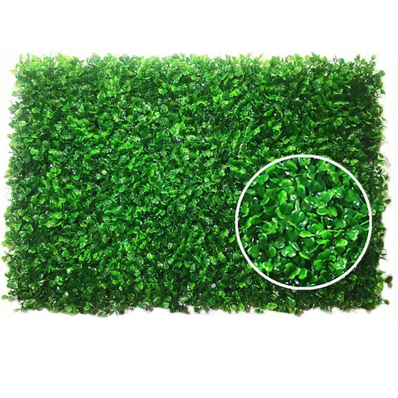 Artificial Wall Grass Decoration Artificial Grass Wall Panel Plastic Greenery Plant Wall