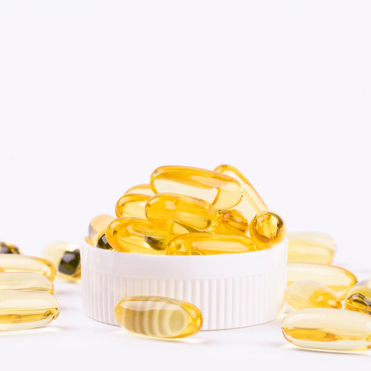 
Fish Oil Softgel Dietary Supplement Omega-3 Supports Heart Health Rapid Release Softgels 