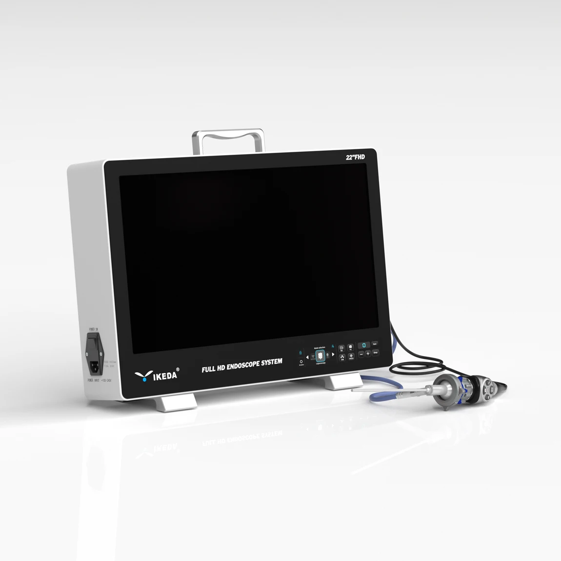 AKX HOT SELLING YKD-9122H Portable all-in-one Medical Endoscopy Camera System with In-Built Recorder
