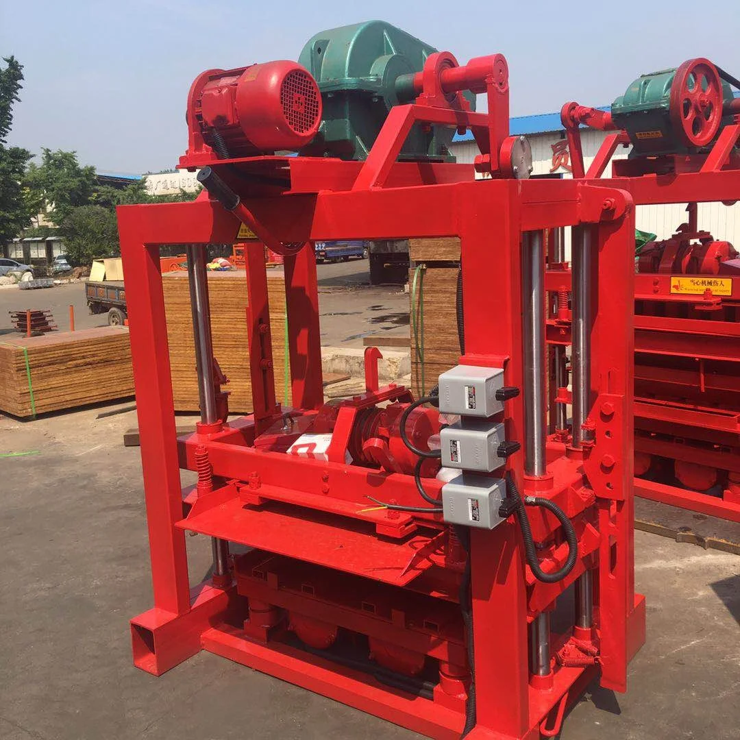 QTJ4-40 small fixed portable concrete block making machine,cement block machine, paver block machine