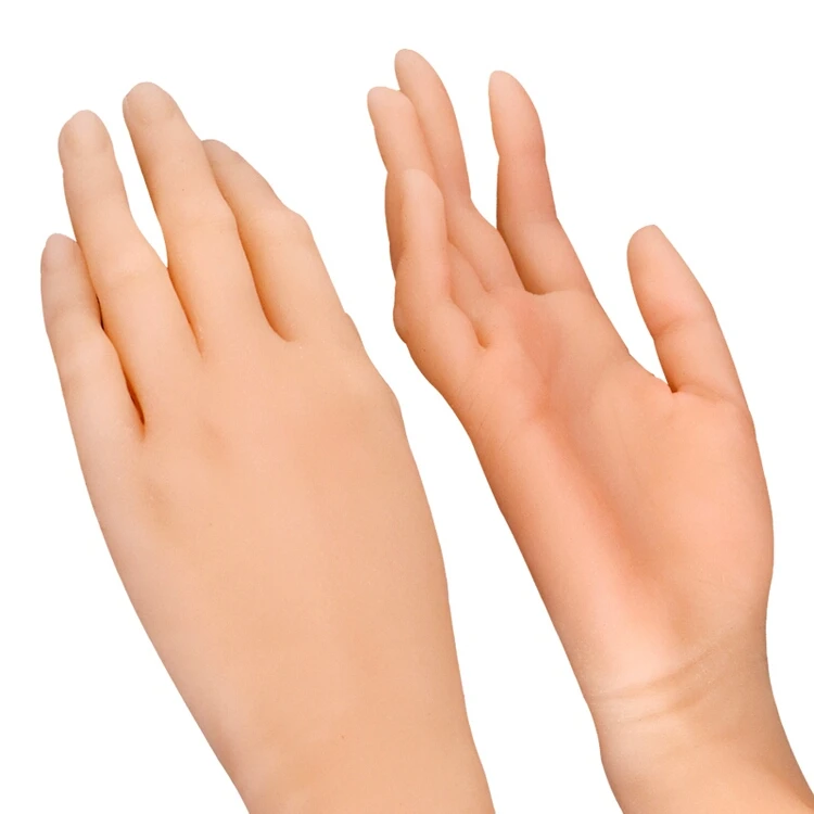 Jade Adult Sex Toy Inverted Hand Mold Display Model with Bendable Skeleton Finger Airplane Cup Design Masturbators Product