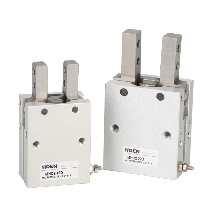Pneumatic Cylinder Smc MHC2 MHZ2 MHT2 MHL2 MHY2 MHW2 MHF2 MHS Series Air Gripper Pneumatic Air Cylinder