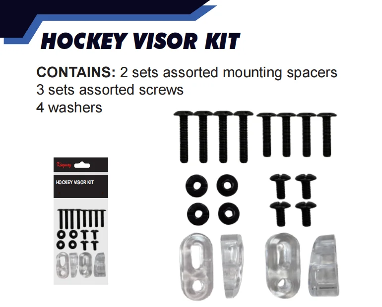 Low MOQ Hockey Visor Hardware