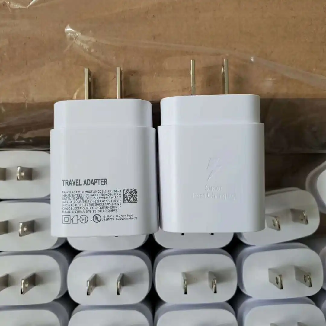 Новый EP-TA800 25 Вт для быстрой зарядки зарядным устройством типа C зарядное устройство Samsung Galaxy Note