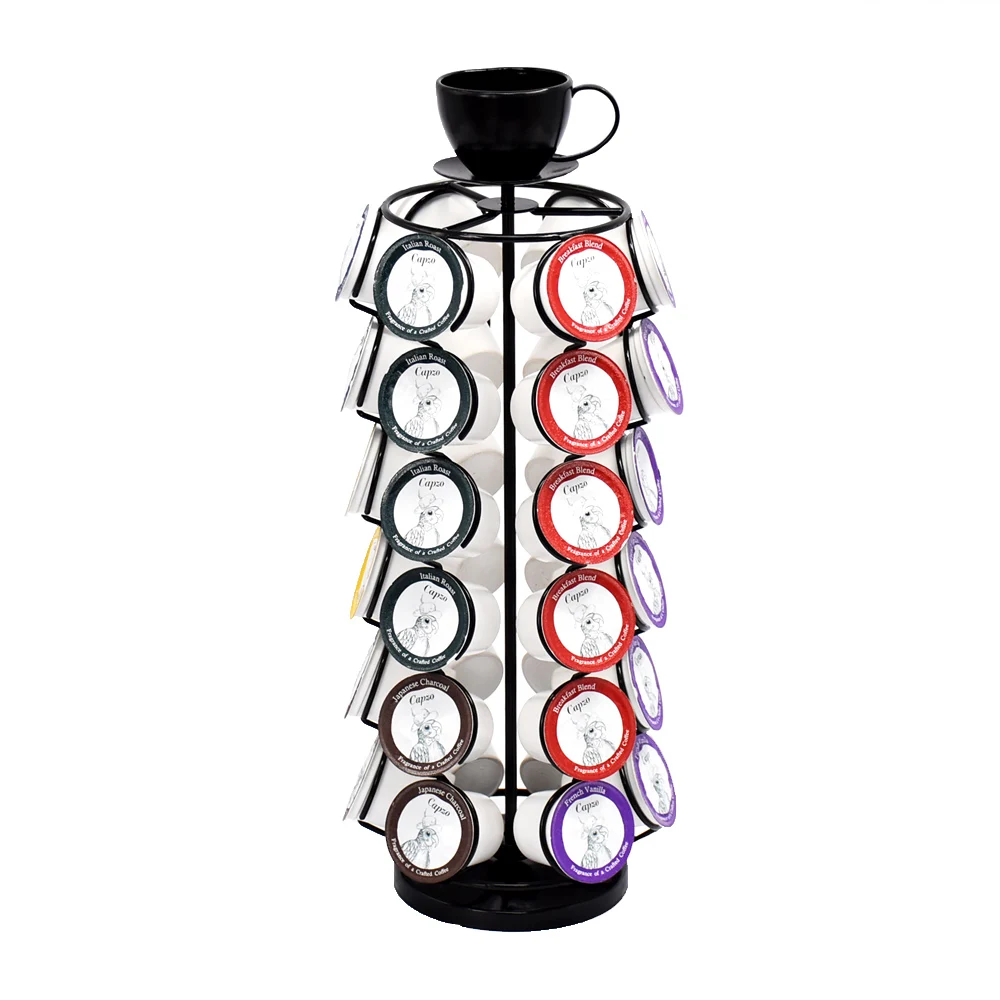 360 degree rotating coffee capsule Storage Holding 36pods K-cup coffee Capsule Pod Holder
