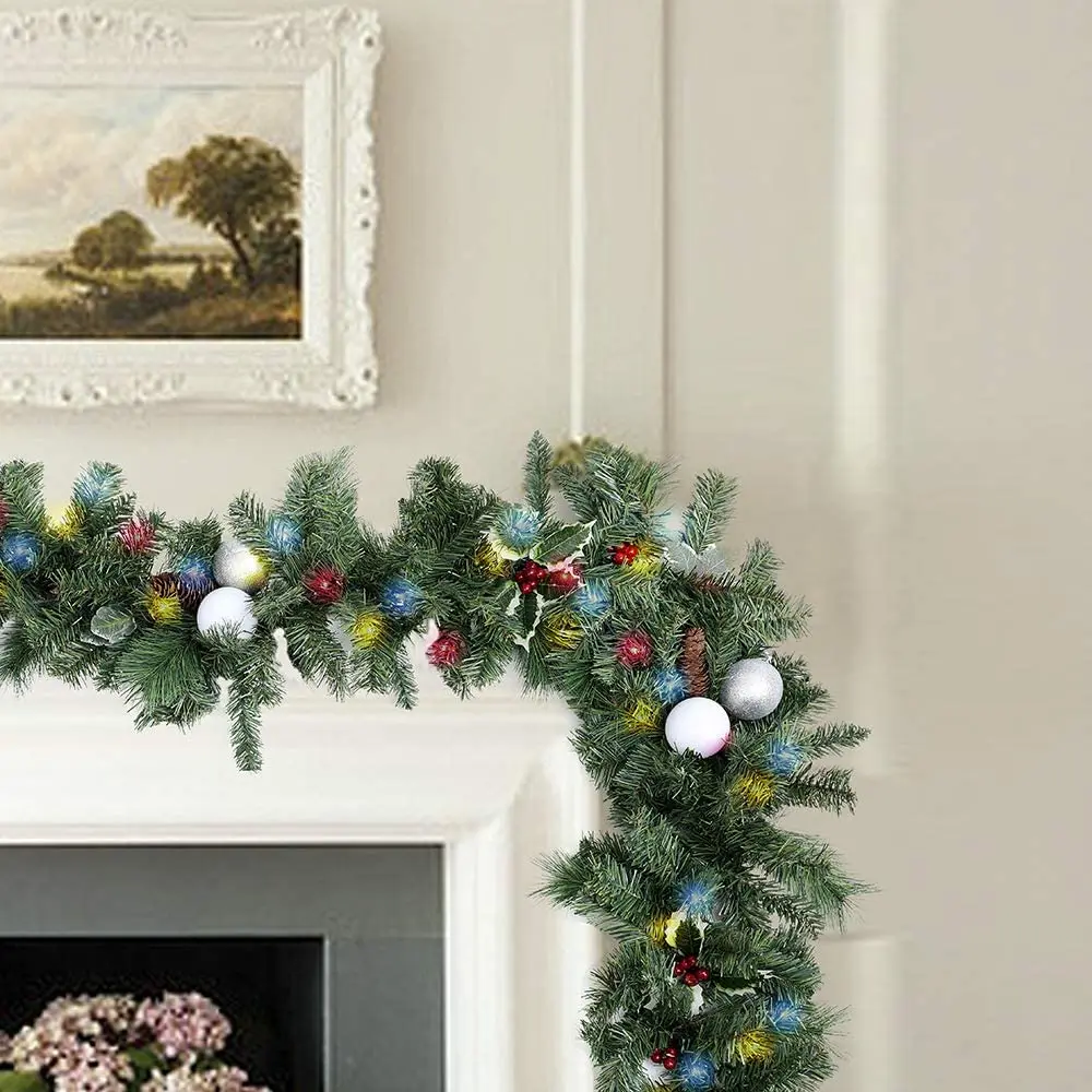 High Quality Christmas Tree Garland Christmas Ornaments Garland Decorative Lights Christmas