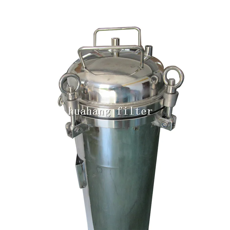 Huahang supply 20 inch stainless steel	polypropylene bag filters for industry