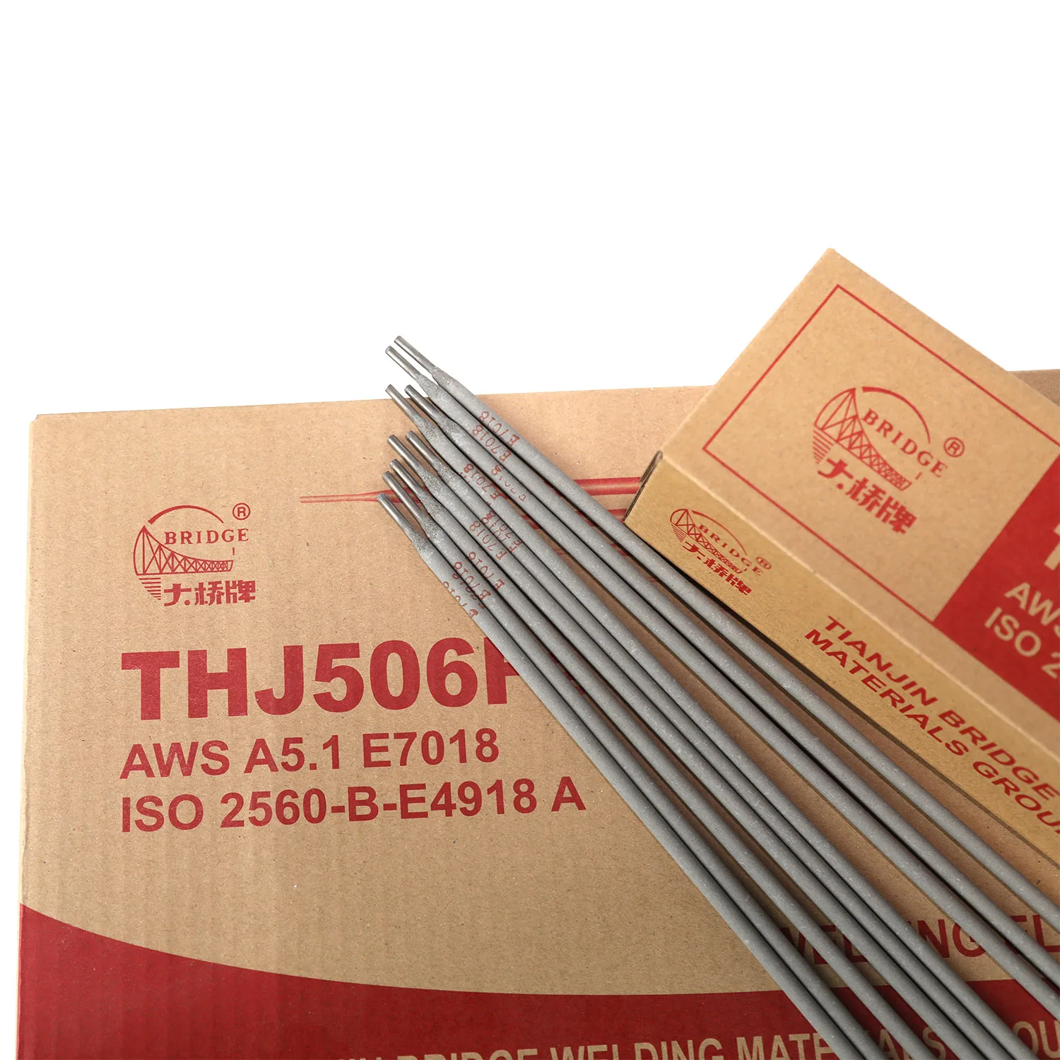 65 лет, Прямая поставка с завода, лучшее качество, выгодная цена, сварочный стержень бренда Tianjin Bridge AWS E7018