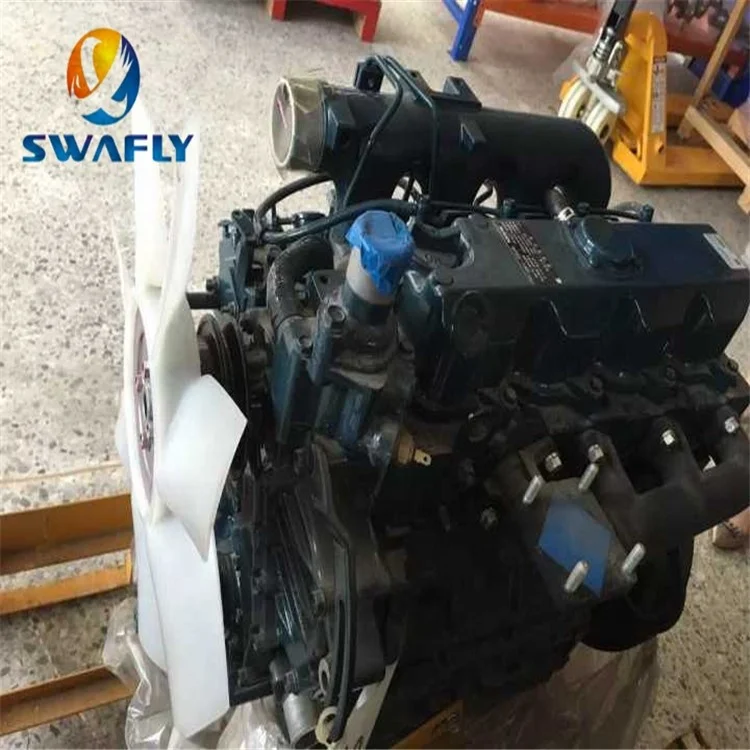  Запчасти для экскаватора дизельный двигатель в сборе V2607 V3600 D1803 D1703 D1105 D722 V3300 V2403 V3800 V1505 V2203 двигателя