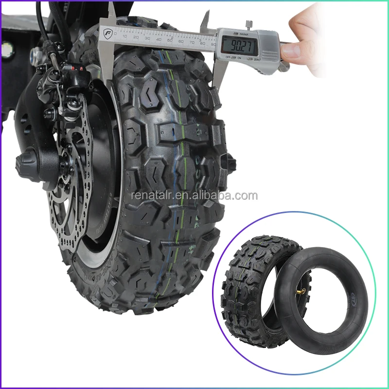 CST 90/65-6.5 11 inch Electric Scooter/Motorcycle Tyres New Inflatable Rubber Pneumatic Tire Off road Tubeless Tires