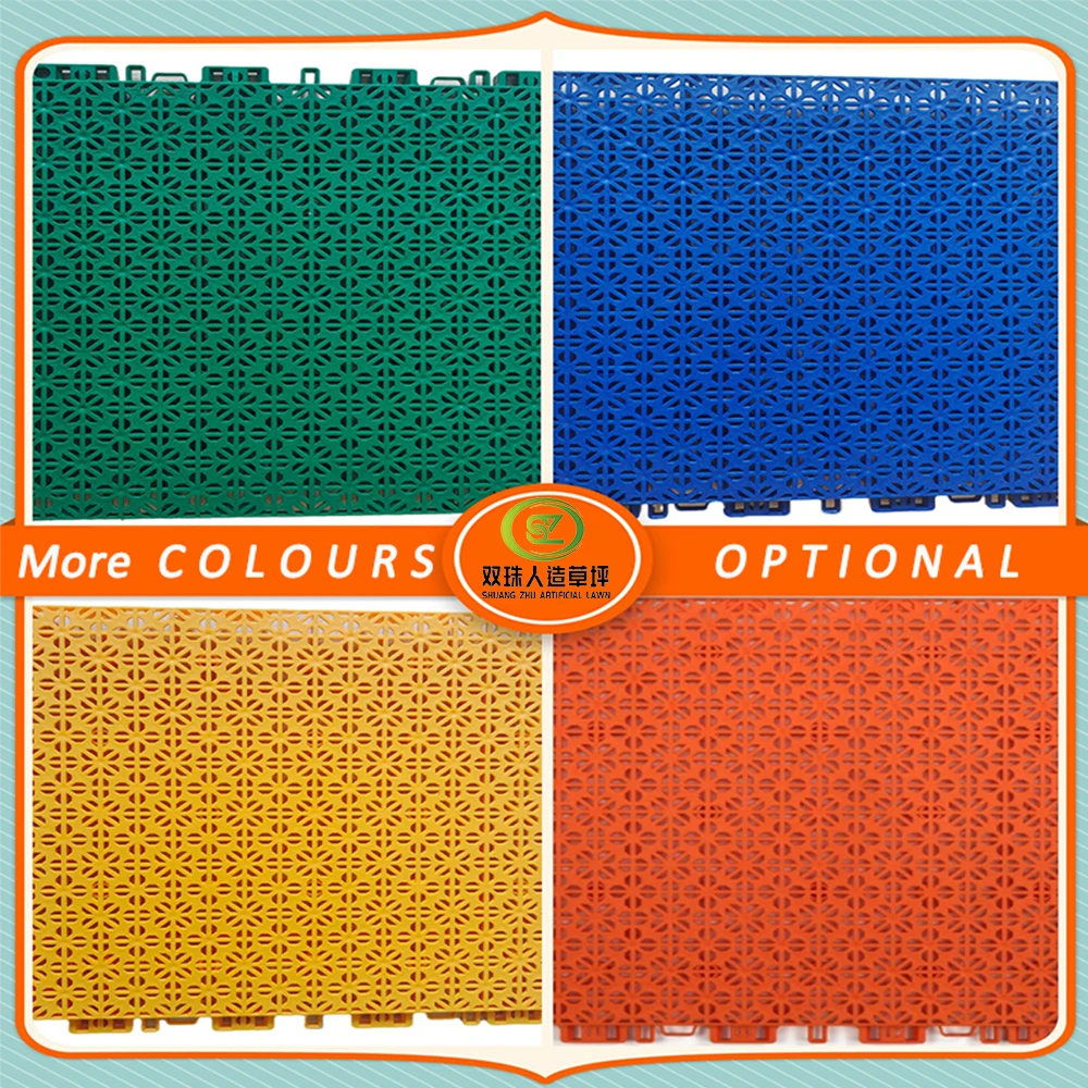 Portable Anti-Slip Modular Plastic Flooring Basketball Sport Courts with Superior Grip Durable and Easy to Assemble